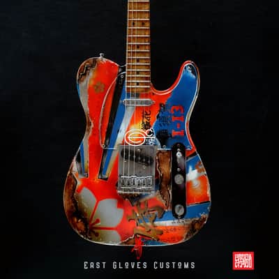 Fender Telecaster MXY-7 Ohka Cherry Blossom Kamikaze V3 Heavy Aged Relic (Limited Edition) image 1
