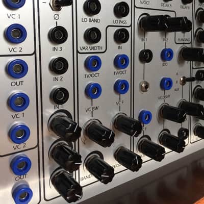 STS Serge Animate Shop Panel w/ PS2A Power Supply, 4.5" Chassis w/ Rack Ears and 13 Patch Cables image 13