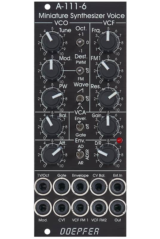Doepfer A-111-6v Synthesizer voice, vintage edition image 1