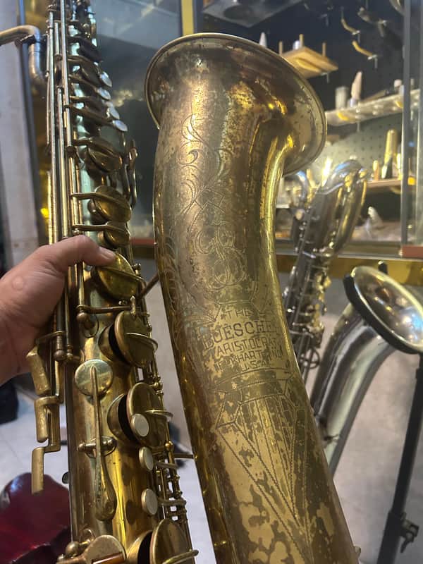 Buescher Big B Baritone Saxophone 34xxx - 1961 image 1