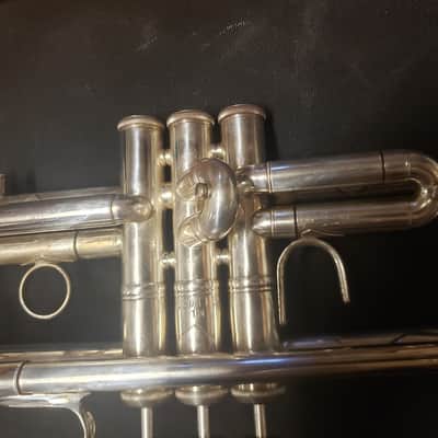 Vintage Bach Stradivarius 180S37 Silver Trumpet--Serviced, Extras! image 3
