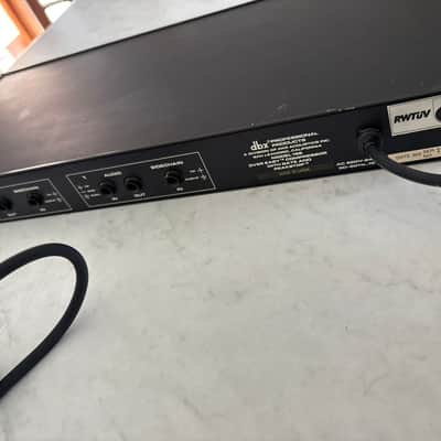 dbx 166 2-Channel Dynamics Processor 1980s - Black image 7