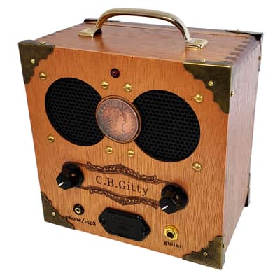 The "Copper Cent" Cigar Box Amplifier - Vintage Coin, Classic Look, Awesome sound - With Dual Inputs image 4