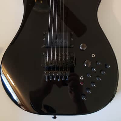 Kramer RARE! Ripley Stereo HEX distortion EVH endorsed 1986/1987 Black/Black image 20