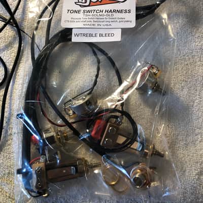 LOADED & CUSTOM” GRETSCH HOT RODDED / RAT ROD 5410t Matte Black … “MINT” … Korean made w/ Quality USA UPGRADES !!! / tvjones Brian Setzer Pups & tvjones wire harness / Tru-Arc Bridge / Quality Grover Locking tuners & high quality Gretsch Case image 20