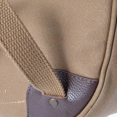 Guitar Satchel Khaki Parlor for small body acoustic or electric guitar case -  New image 6