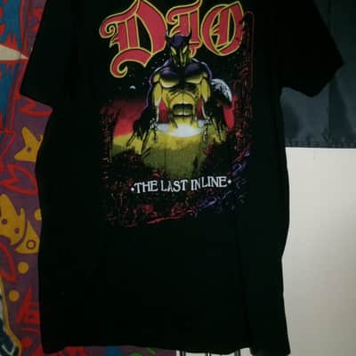 dio the last in line s unisex near mint tee - holy diver we rock hard rock black sabbath rainbow elf image 1