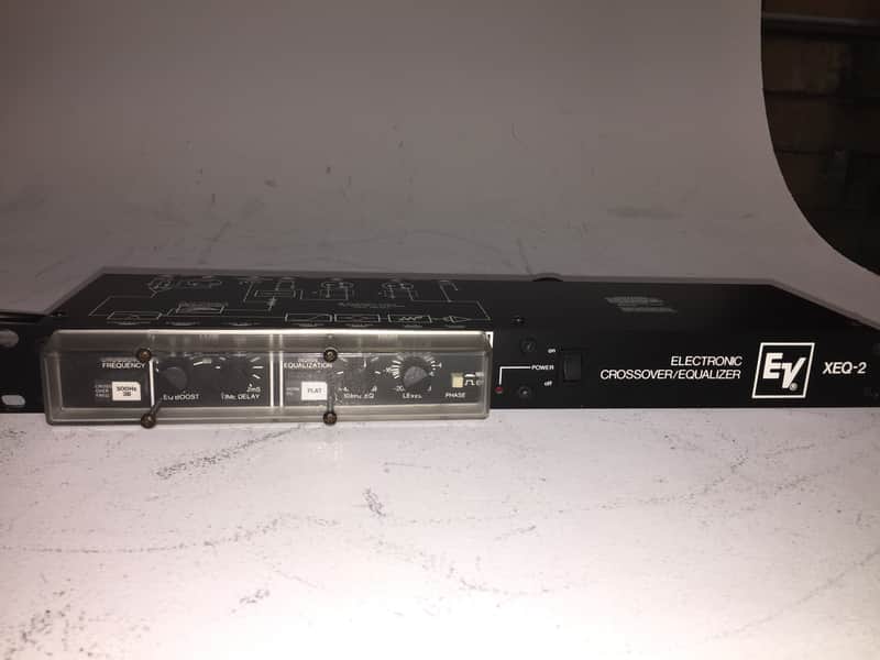 Vintage Electro-Voice XEQ-2 crossover 1980's Black | Reverb