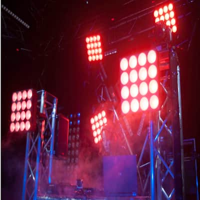 (4) American DJ DOTZ MATRIX 4 x 4 COB RGB LED DMX Pixel Map Wash/Blinder Lights image 6