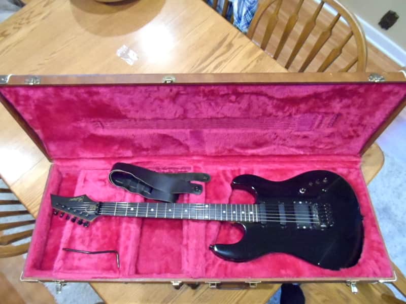 1987 87 Gibson WRC Wayne R Charvel Signature Series Handmade 1 of 200 USA made #55 Leather Case WC image 1