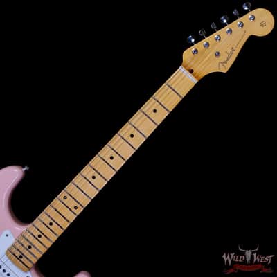 Fender Custom Shop Vintage Custom '55 1955 Hardtail Stratocaster Time Capsule Package Aged Shell Pink 7.25 Pounds image 4