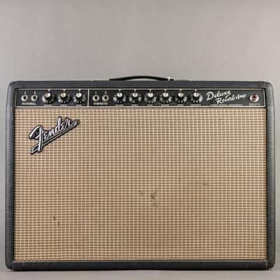 Fender Deluxe Reverb AB763 1966, Black image 2