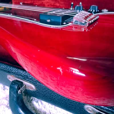 Fender Lead I with Rosewood Fretboard 1981 - 1982 Wine Red USA image 11