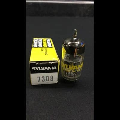 NOS NIB SYLVANIA 7308 (6DJ8 ECC88 6922) Premium Audio VACUUM TUBE 10.9868 image 1