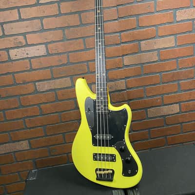 Woodcraft Electric Guitars Bobcat 4 Vintage White Custom Bass 34" Scale image 1