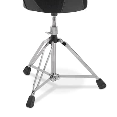 PDP PDDTC00 Concept Series Round Drum Throne 2010s - Black/Chrome image 1