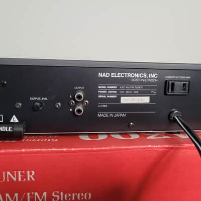NAD 4300 Vintage Monitor Series Stereo Tuner Original Box Mint Rare image 4