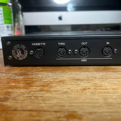 Yamaha TX81Z Rackmount FM Tone Generator 1987 - 1988 - Black image 6