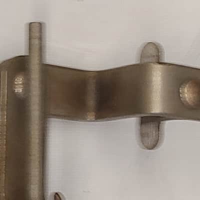 Vintage Leedy "Z" Cymbal Arm & Drum Hoop Mount W/Clamp Nickel 1930's image 4