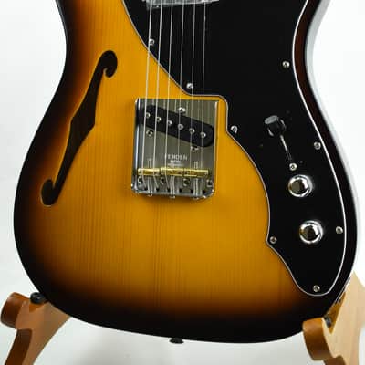 Fender Suona Telecaster Thinline Violin Burst Italian Spruce Twisted Tele Pickups with Case image 4