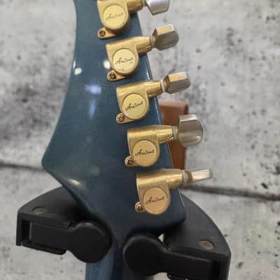 Aria Pro II RS Classic Electric Guitar - Metallic Blue image 4