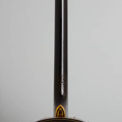 Bacon & Day  Silver Bell #6 Ne Plus Ultra Special Tenor Banjo (1927-33), ser. #22694/26719, original black hard shell case. image 9
