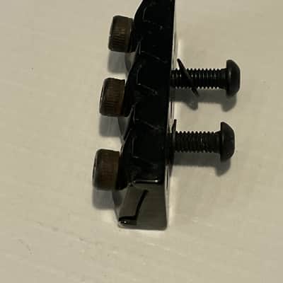 1980's Japan Ibanez RG550 RG Series Black Original Edge Floyd Rose Tremolo Bridge Set image 8