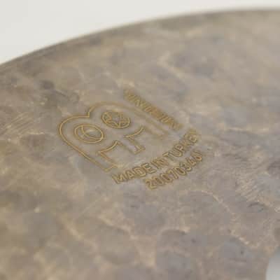 Meinl 20" Byzance Dark Trash Crash Cymbal 2021 - Present - Un-Lathed image 3