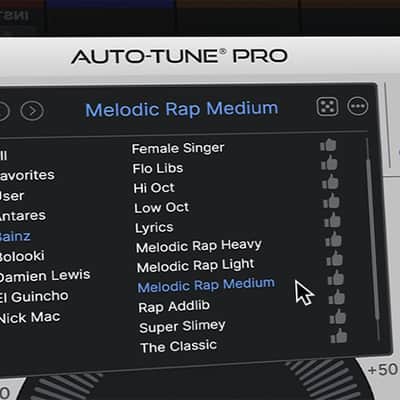 Antares Audio Technologies AutoTune 2026 Streamlined, essential pitch correction focused (Download) image 13