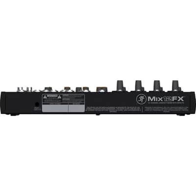 Mackie MIX12FX 12 Channels Mixer With Effects - Black image 4