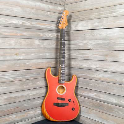 Fender American Acoustasonic Stratocaster - Dakota Red (IT-S) image 5