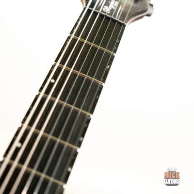 Mayones Regius 7 Baritone Evertune 2023 - Galaxy Eye Green Gloss image 18