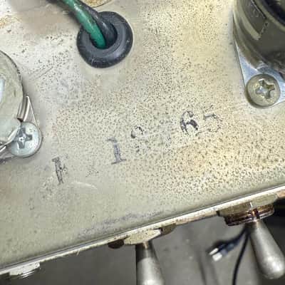 REAL! -Fender Deluxe Reverb Amp 1965 - Blackface original vintage USA tube amplifier image 12