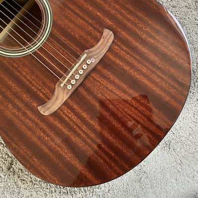 40 Inch Acoustic Electric Guitar, Mahogany Body, Rosewood Fingerboard image 16