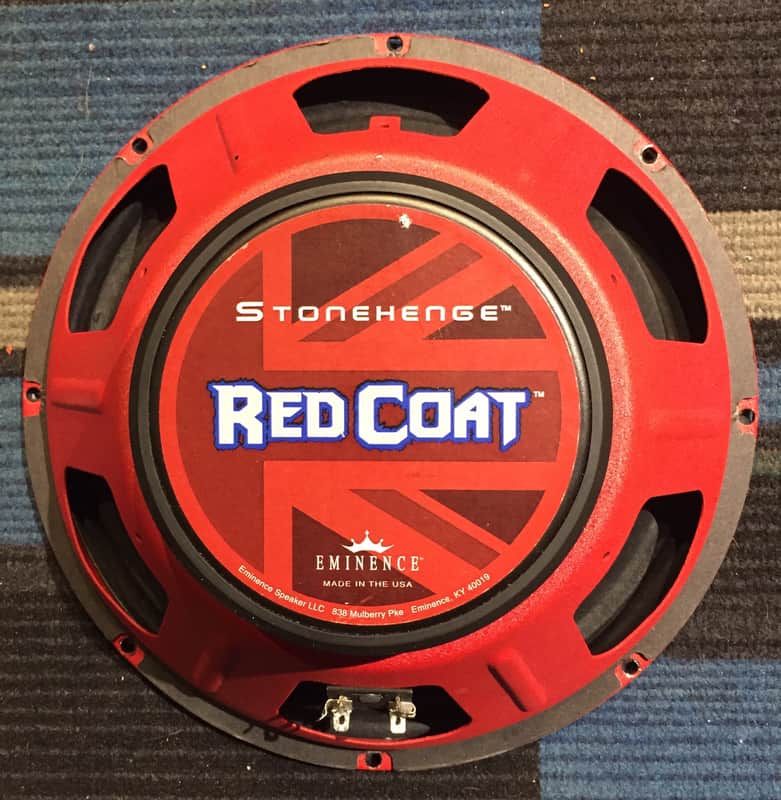 Eminence Red Coat Stonehenge 12" speaker 8ohm image 1