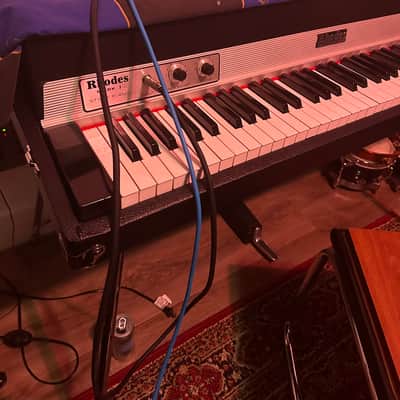 Fender Rhodes Mark I Stage 73-Key Electric Piano 1969 - 1974 - Black Rounded Top image 6