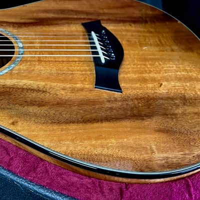 Taylor Spring Limited Edition 12-Fret Grand Concert Acoustic-Electric Guitar 2010 - Natural image 11