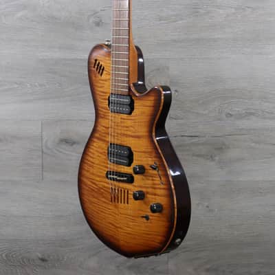 Godin LGX 1998 - Cognac Burst Electric / Acoustic Transducer Guitar W/ Original Hardshell Case! image 4