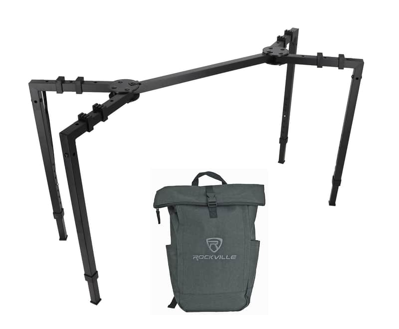 On-Stage WS8550 Multi Stand for Keyboards/Mixers/Racks/Speakers+Laptop Backpack image 1