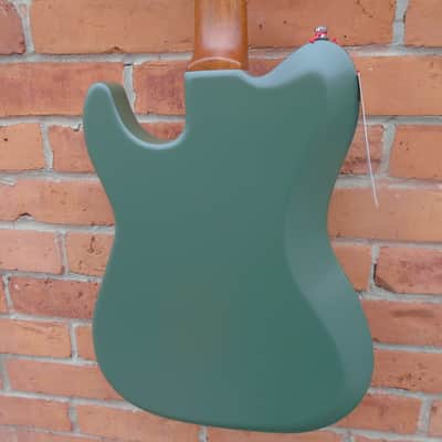 Godin  Radium Matte Green w/bag , sf image 5