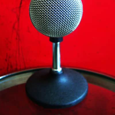 Vintage 1970's Shure 588SB dynamic cardioid microphone w accessories Low Z JOKER # 2 image 5