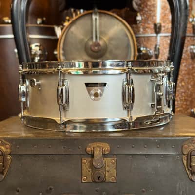 VINTAGE 1970's Ludwig 5x14 Standard Aluminum image 1
