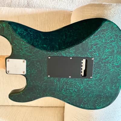G&L USA Comanche (2000-02) Green Swirl image 4
