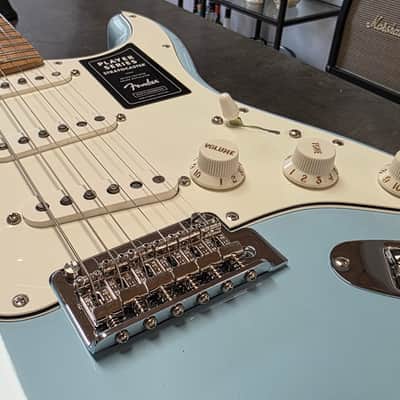 Fender Player Stratocaster Special Edition BRAND NEW FSR Sonic Blue with Roasted Maple Neck MIM Mexico Special Edition Run Strat Electric Guitar image 20