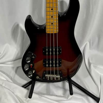 G&L L-2000 1984 USA Tobacco Sunburst Electric Bass Left Handed image 2