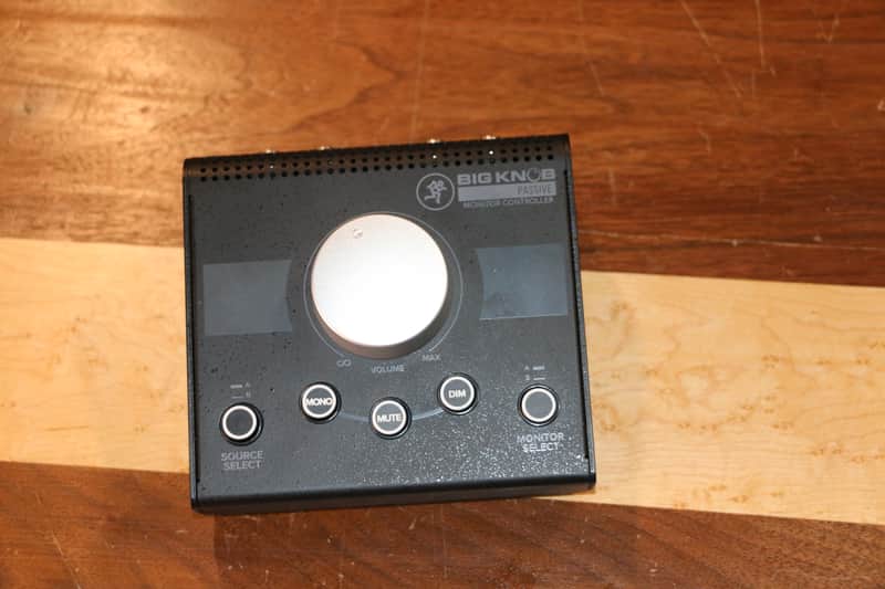 Mackie Big Knob Passive Monitor Controller 2017 - Present - Black image 1