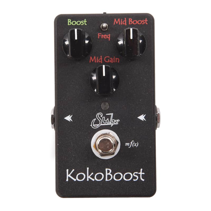 Suhr Koko Boost Clean & Mid Boost Pedal Black Edition image 1