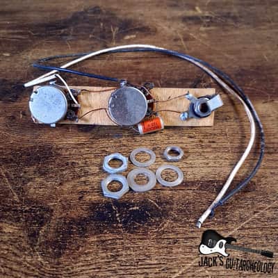 Framus Star Bass Wiring Harness (Pots, Cap, Jack) (1960s) image 3