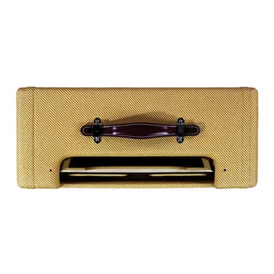 Mojotone Fender Tweed Pro Style 1x15 Combo Guitar Amp Cabinet With Lacquered Tweed Finish image 4