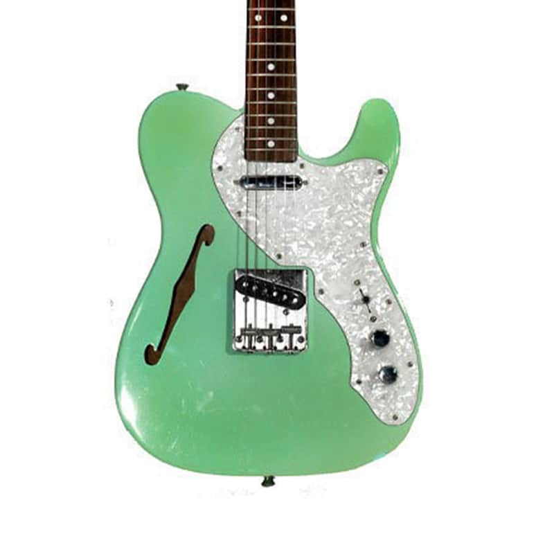 Fernandes Thinline Telecaster 1990-2000 Green image 1